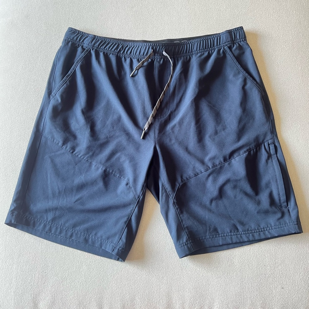Men’s Navy Blue Gerry Pull On Athletic Shorts